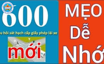 MẸO HỌC LÝ THUYẾT 600 CÂU - 2023 PHẦN 1