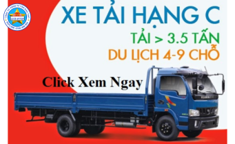Bằng xe hạng C là gì? Có thể lái những loại xe nào?